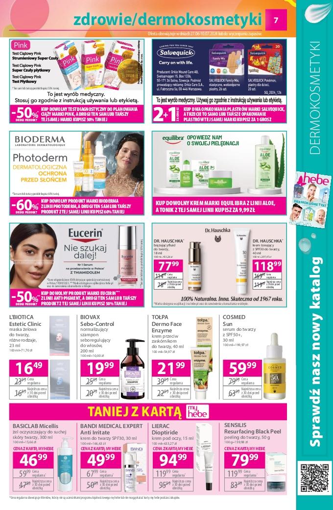Gazetka promocyjna Hebe str. 7
