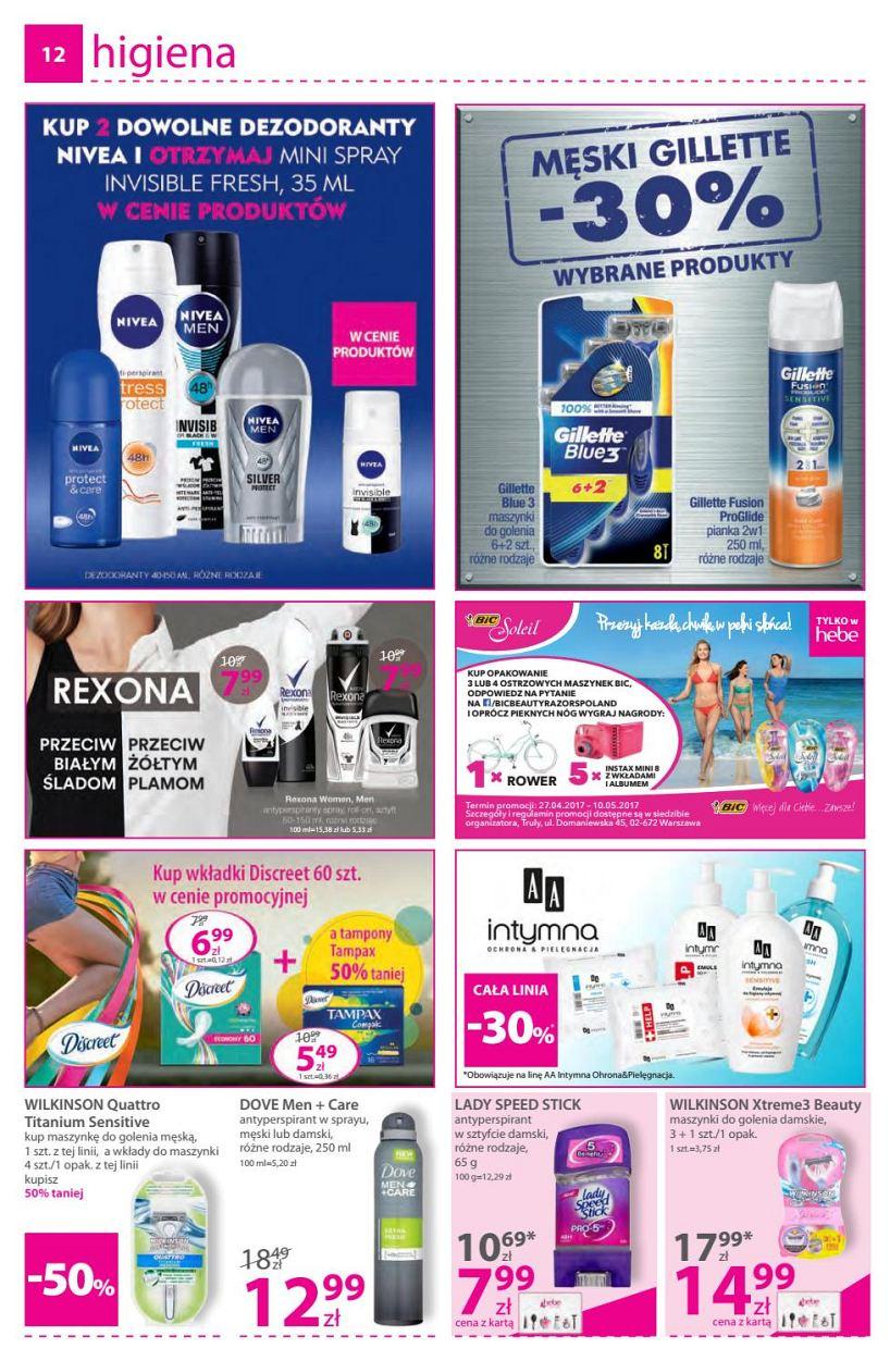 Gazetka promocyjna Hebe str. 12