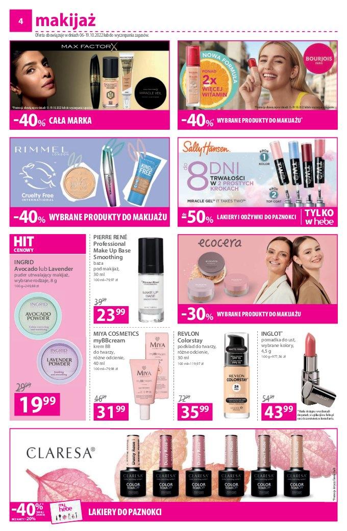 Gazetka promocyjna Hebe str. 4