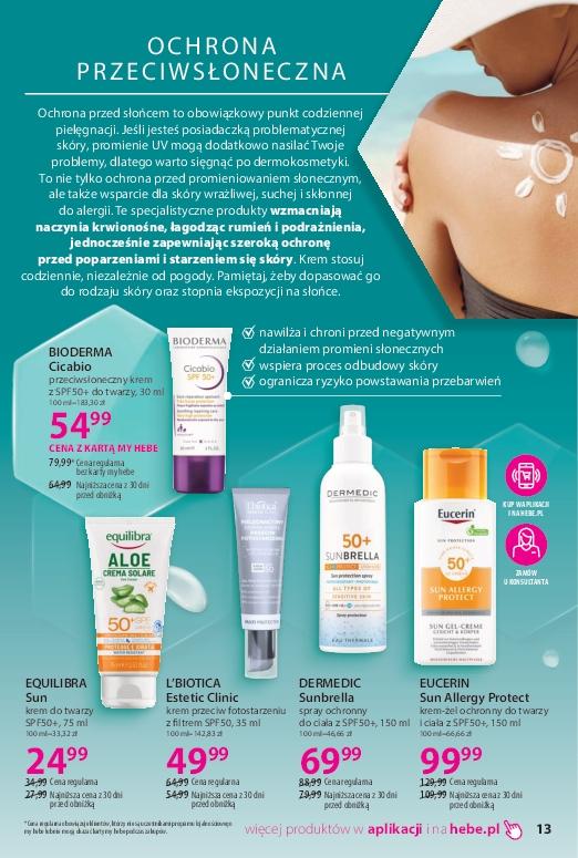 Gazetka promocyjna Hebe str. 13