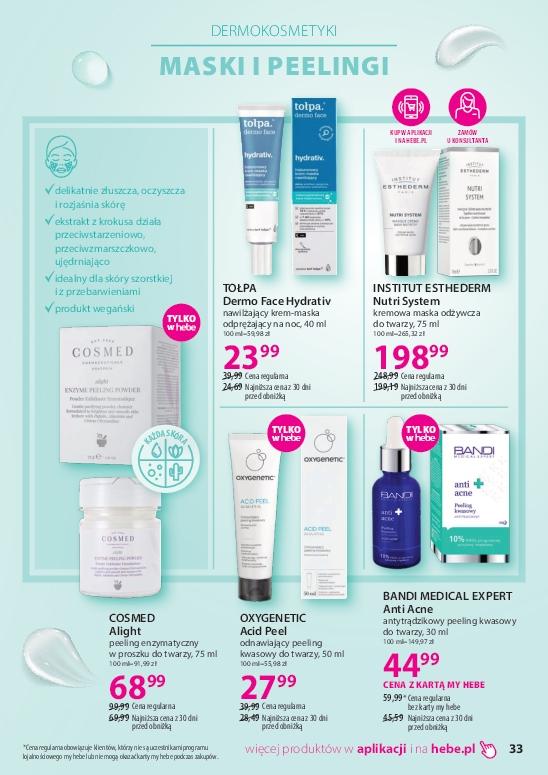 Gazetka promocyjna Hebe str. 33