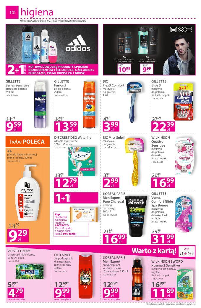 Gazetka promocyjna Hebe str. 12