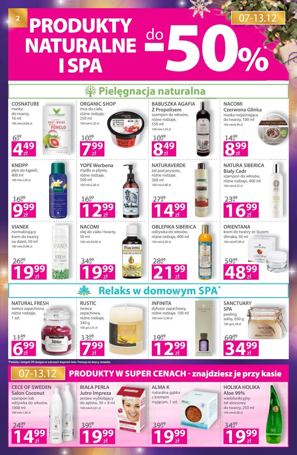 Gazetka promocyjna Hebe str. 2