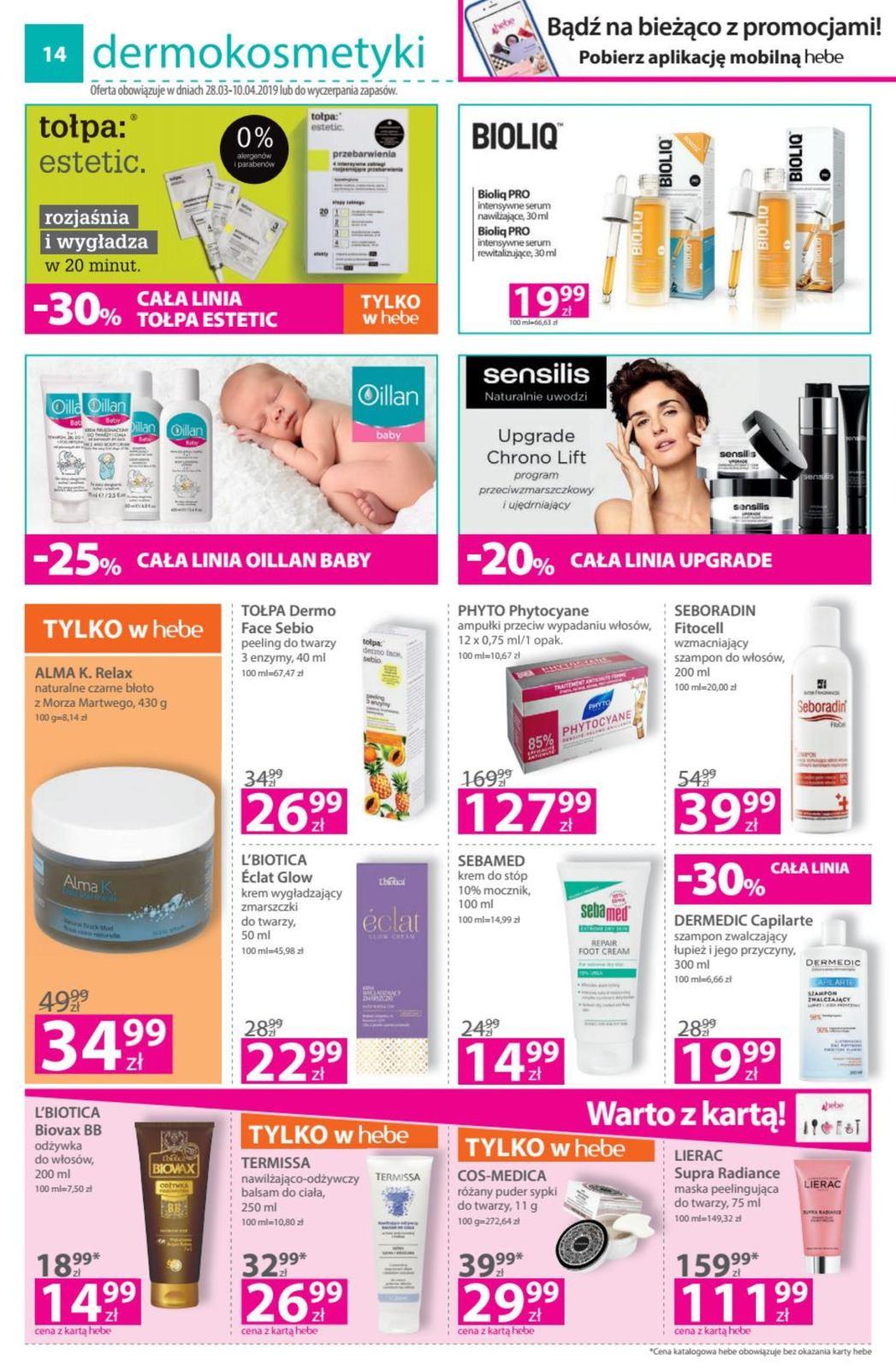 Gazetka promocyjna Hebe str. 14