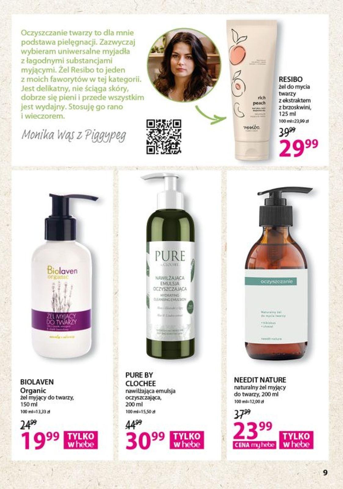 Gazetka promocyjna Hebe str. 9