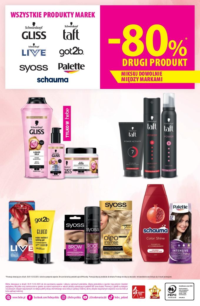Gazetka promocyjna Hebe str. 22