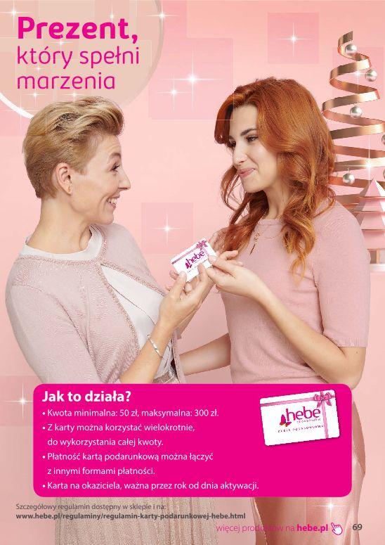 Gazetka promocyjna Hebe str. 69