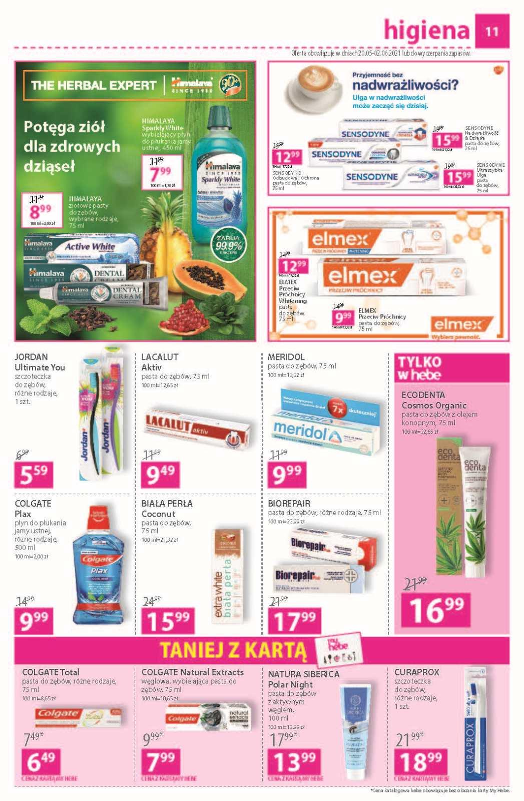 Gazetka promocyjna Hebe str. 11