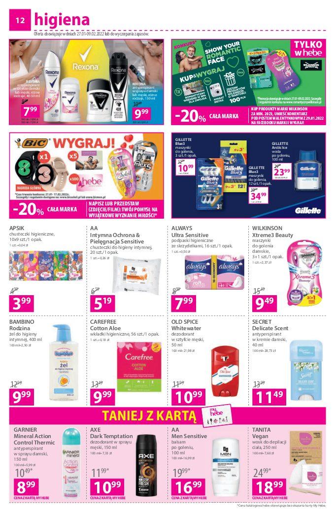 Gazetka promocyjna Hebe str. 12