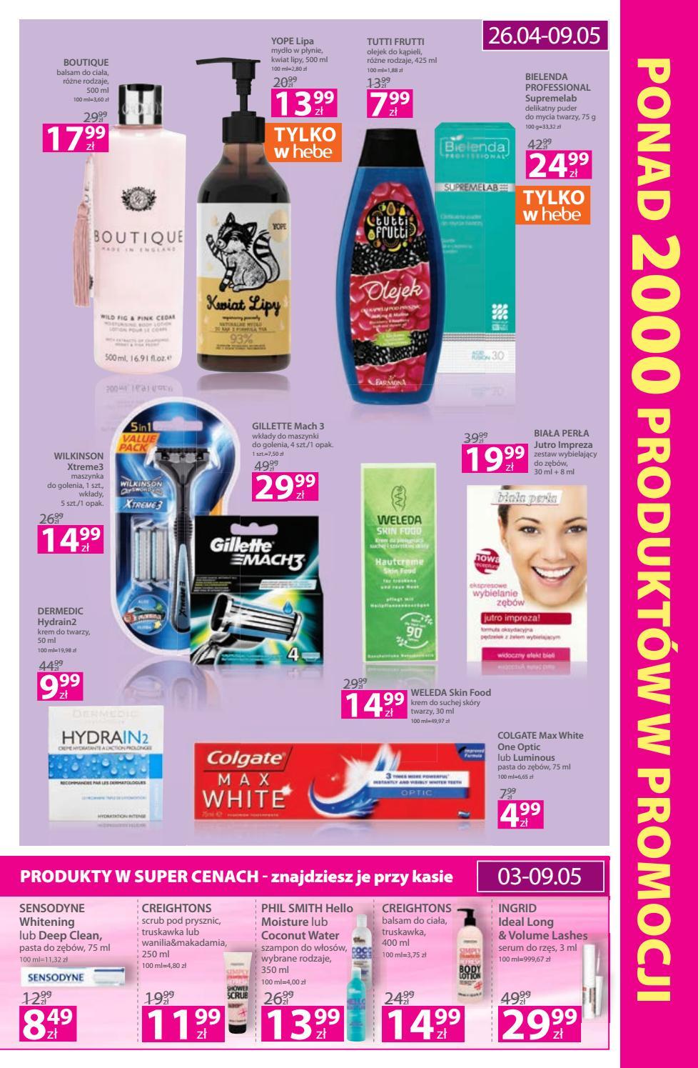 Gazetka promocyjna Hebe str. 3