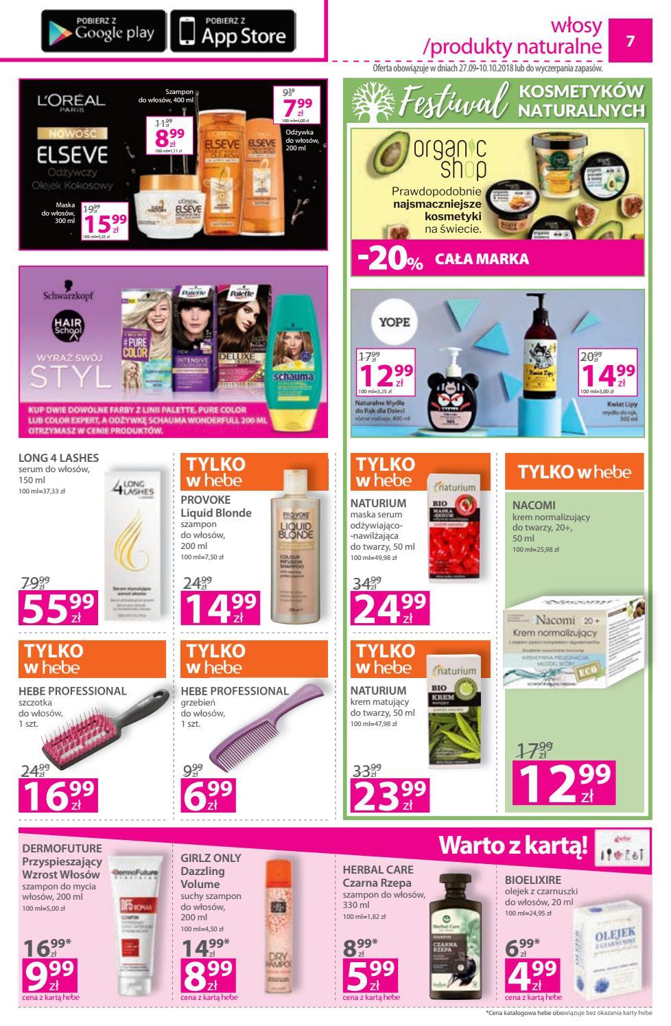 Gazetka promocyjna Hebe str. 7