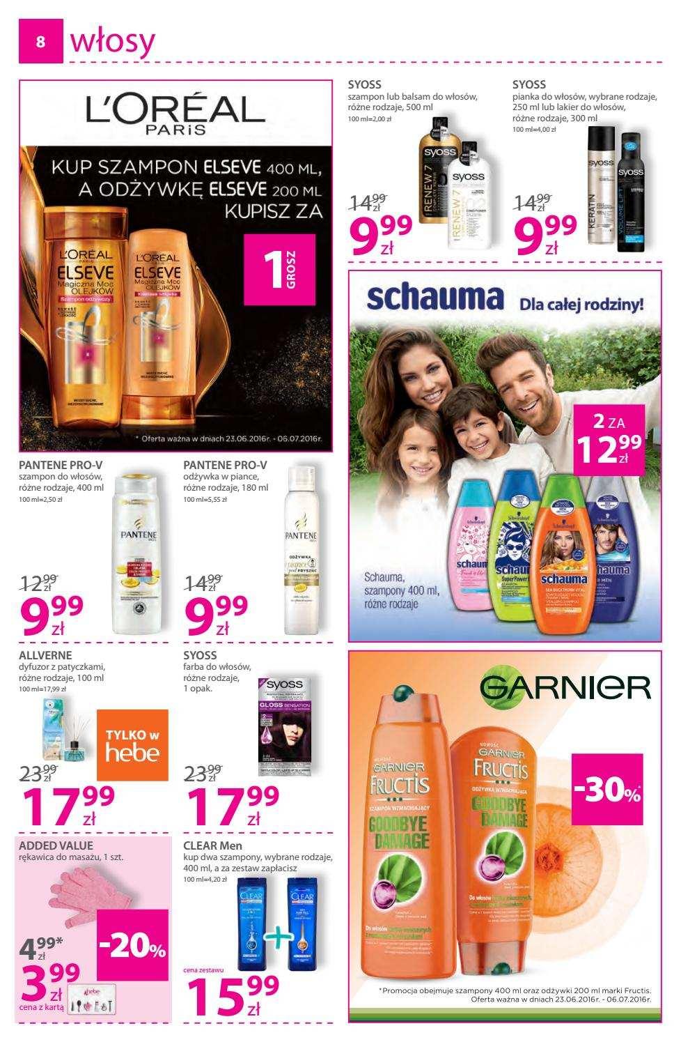 Gazetka promocyjna Hebe str. 8