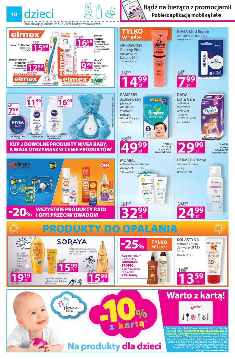 Gazetka promocyjna Hebe str. 10