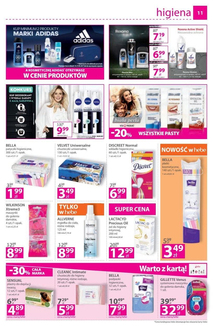 Gazetka promocyjna Hebe str. 11