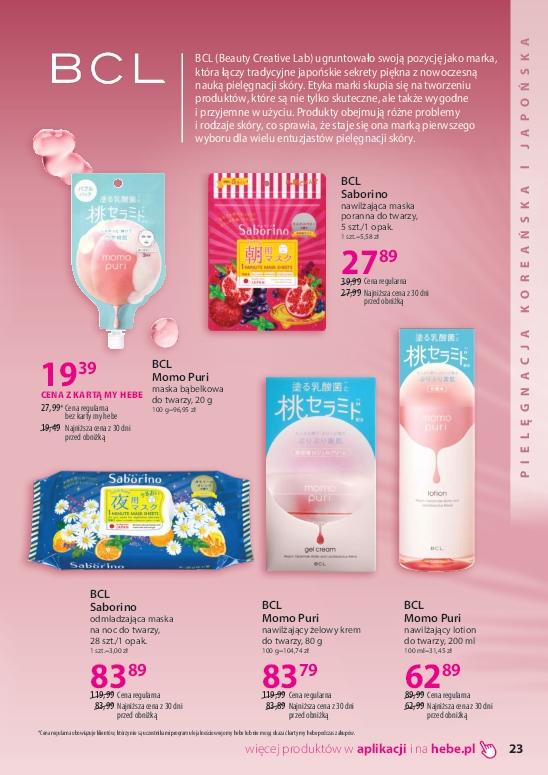 Gazetka promocyjna Hebe str. 23
