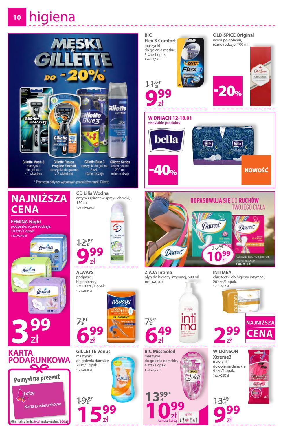 Gazetka promocyjna Hebe str. 10