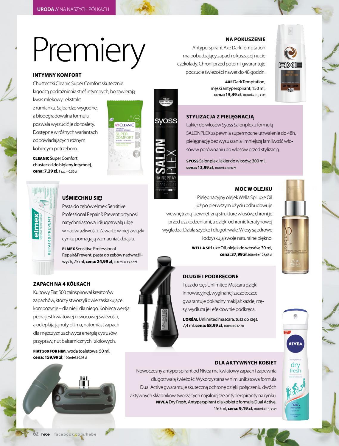 Gazetka promocyjna Hebe str. 62