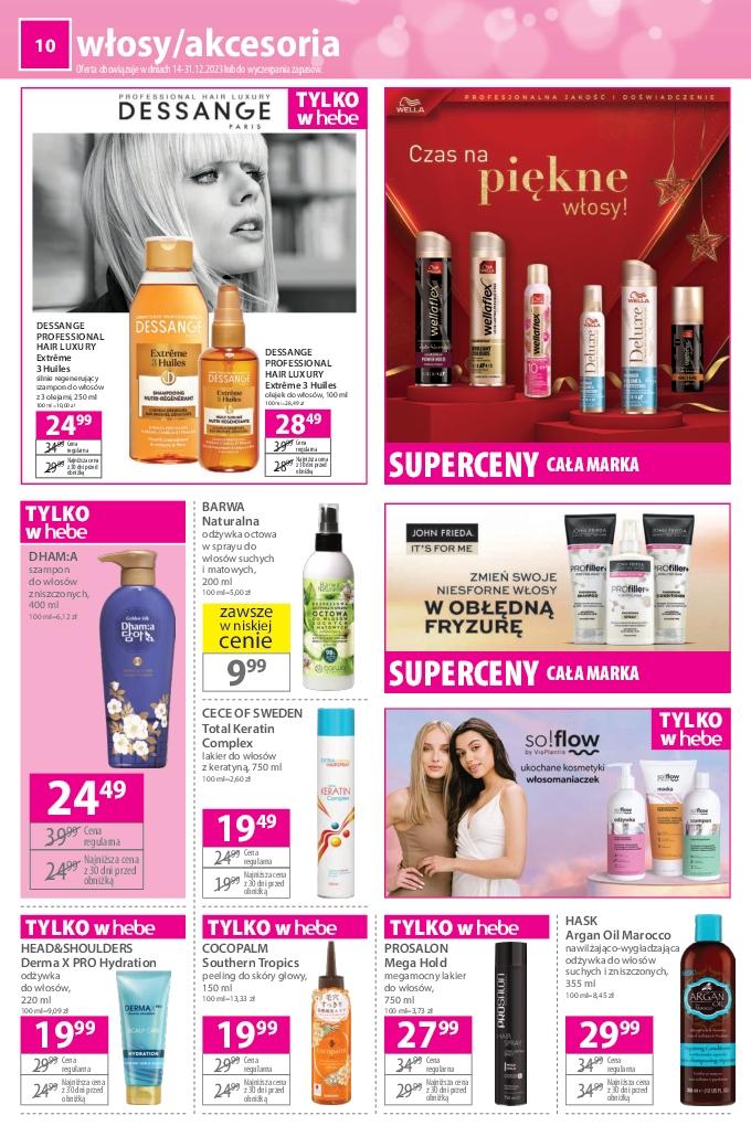 Gazetka promocyjna Hebe str. 10