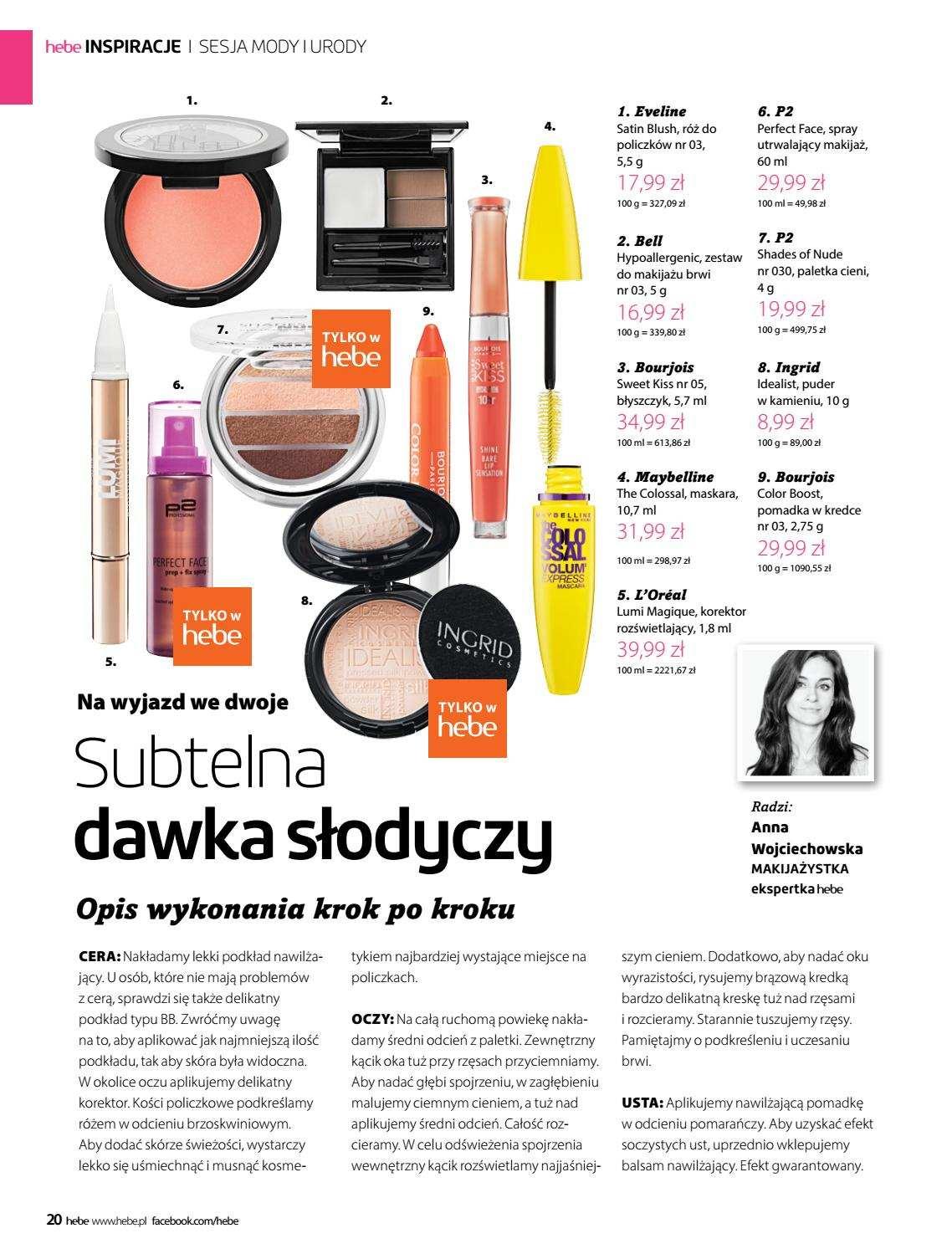 Gazetka promocyjna Hebe str. 20