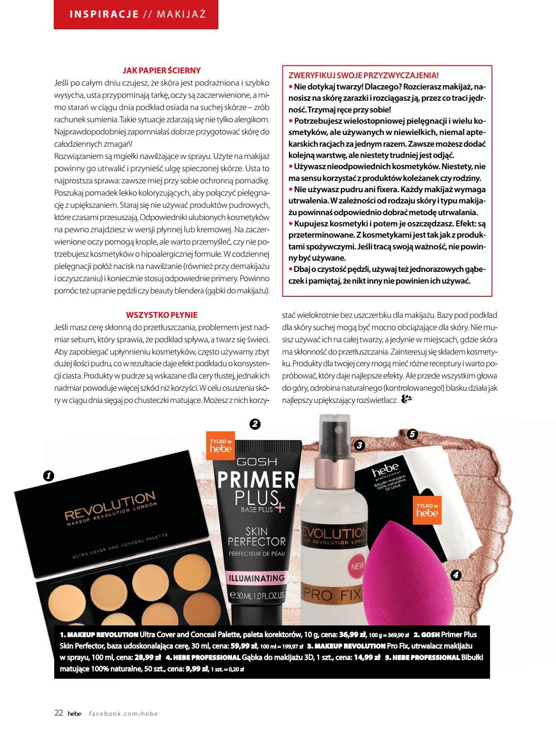 Gazetka promocyjna Hebe str. 22