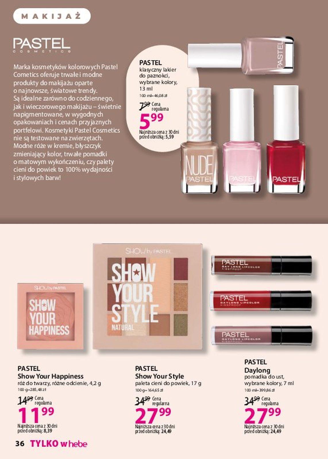 Gazetka promocyjna Hebe str. 36