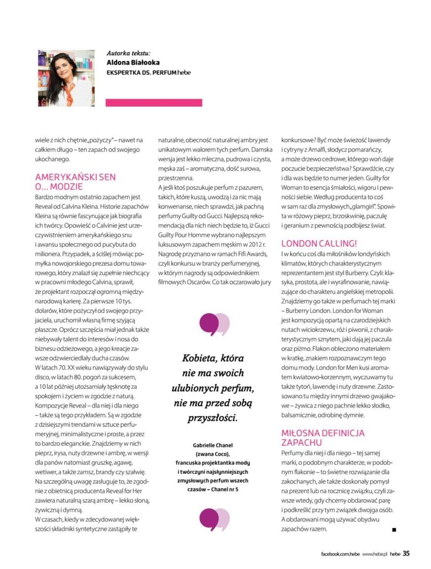 Gazetka promocyjna Hebe str. 35