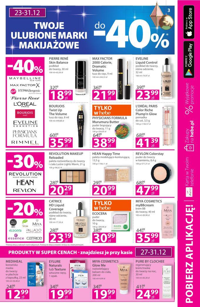 Gazetka promocyjna Hebe str. 3