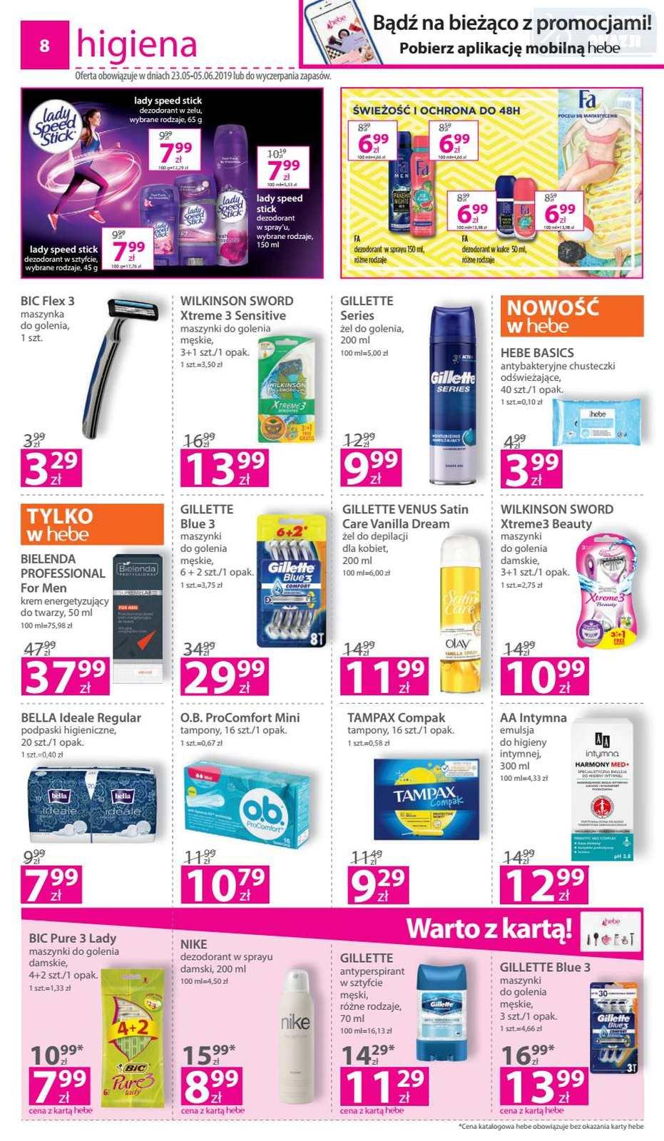 Gazetka promocyjna Hebe str. 8