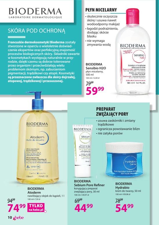 Gazetka promocyjna Hebe str. 10