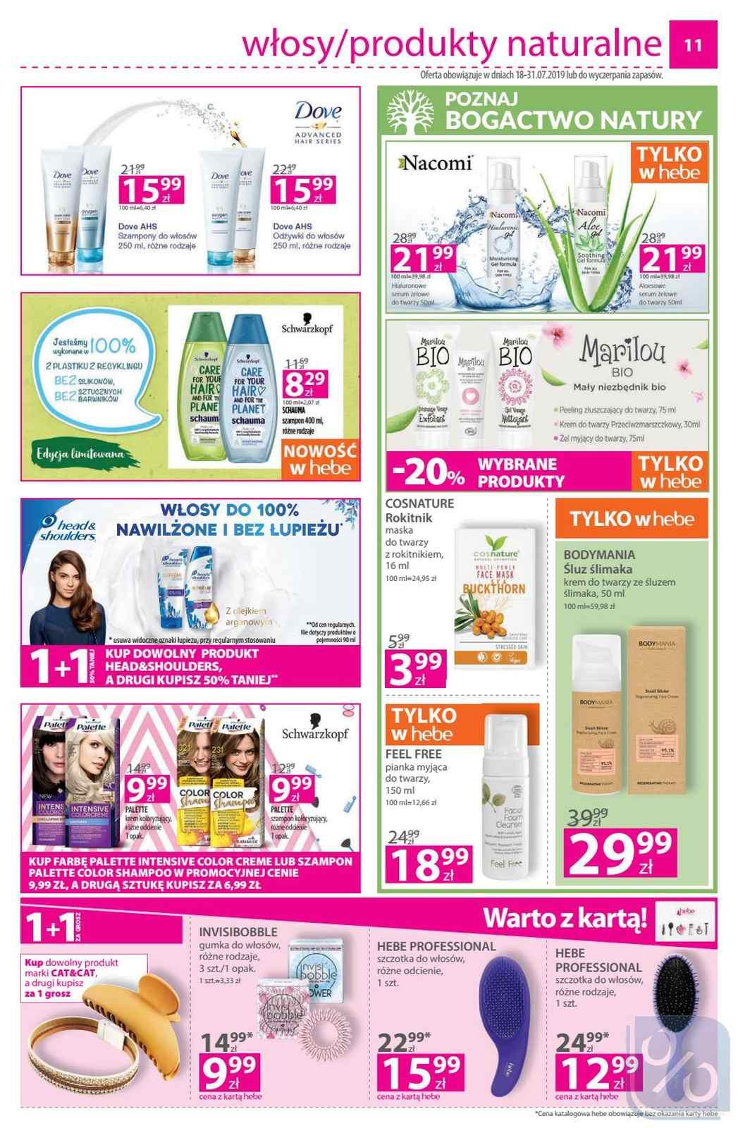 Gazetka promocyjna Hebe str. 11
