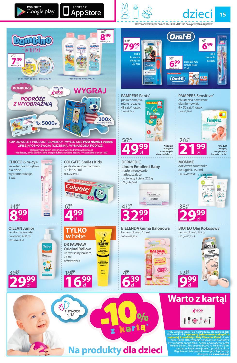 Gazetka promocyjna Hebe str. 15