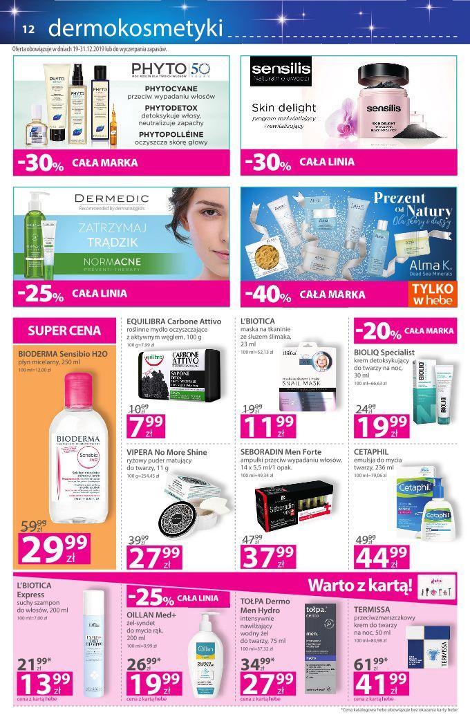 Gazetka promocyjna Hebe str. 12