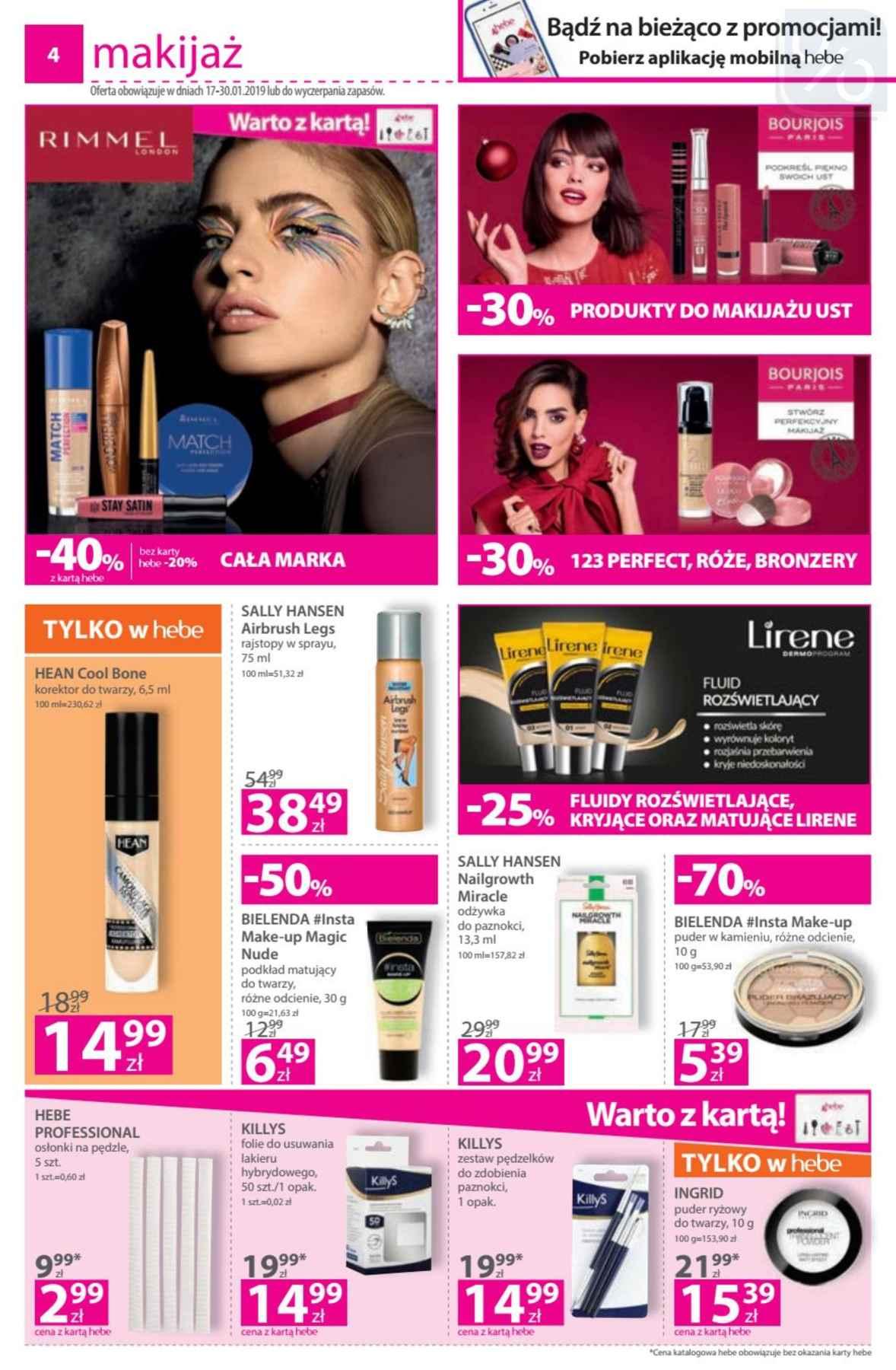 Gazetka promocyjna Hebe str. 4
