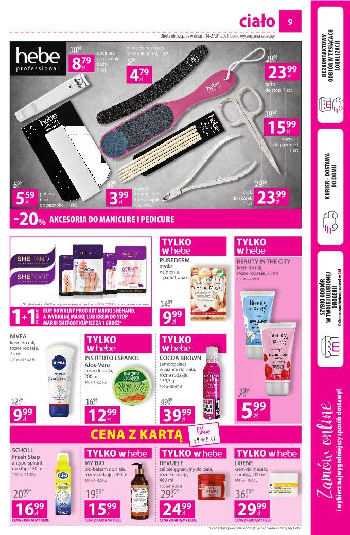 Gazetka promocyjna Hebe str. 9