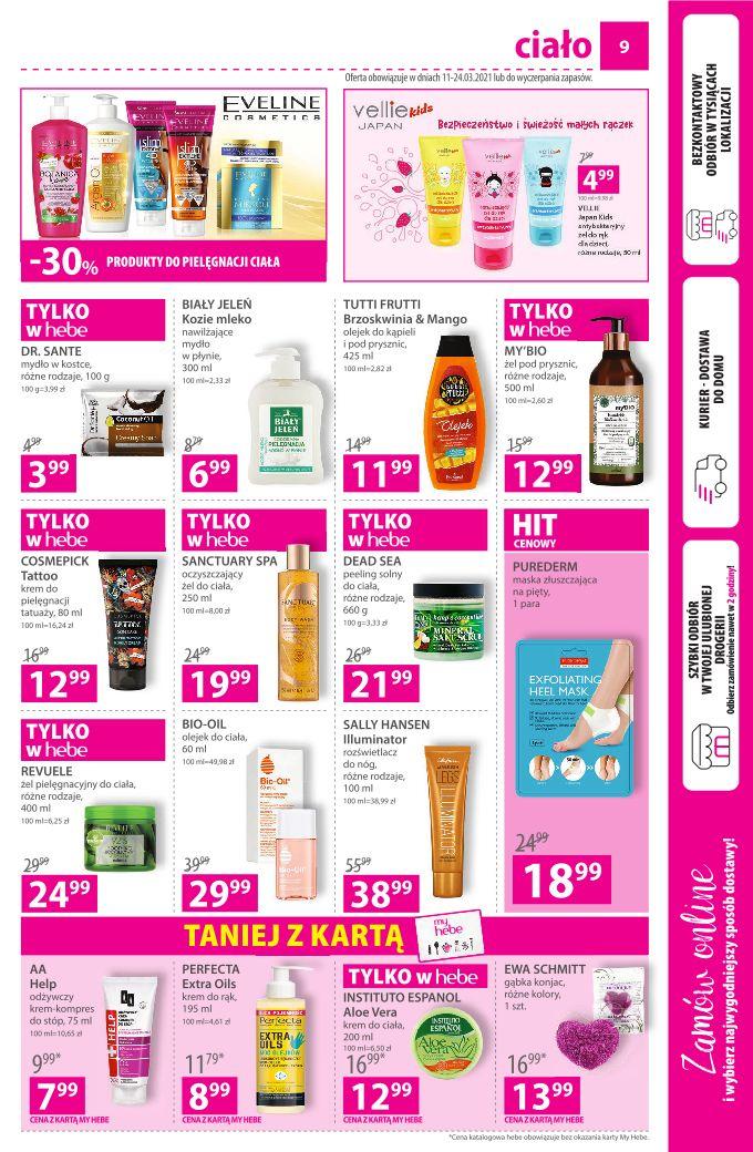Gazetka promocyjna Hebe str. 9