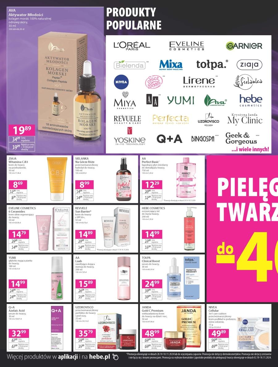 Gazetka promocyjna Hebe str. 2