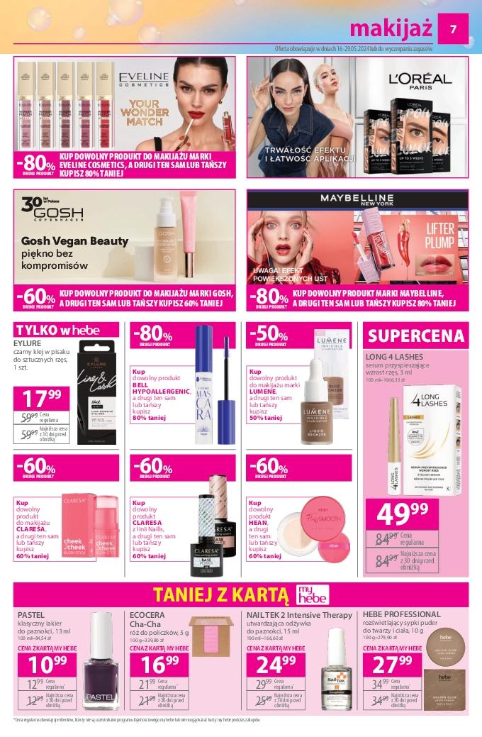 Gazetka promocyjna Hebe str. 7