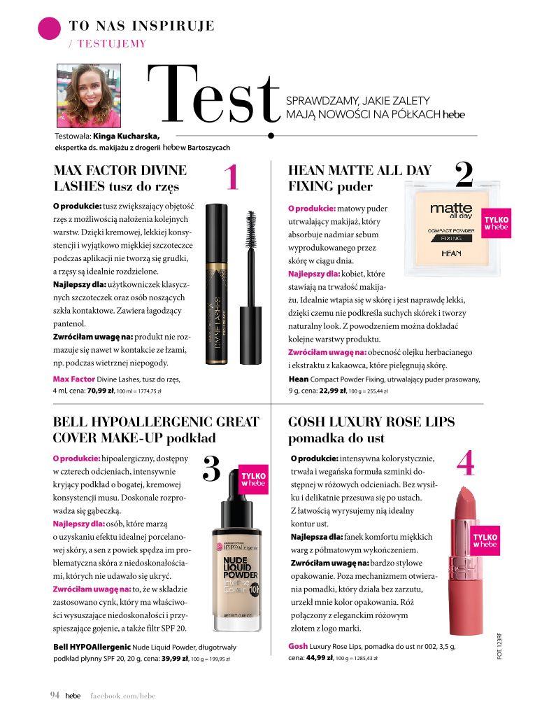 Gazetka promocyjna Hebe str. 94