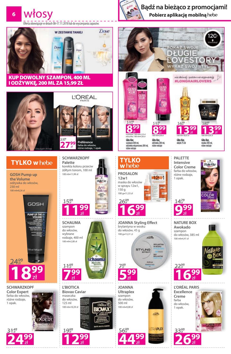 Gazetka promocyjna Hebe str. 6