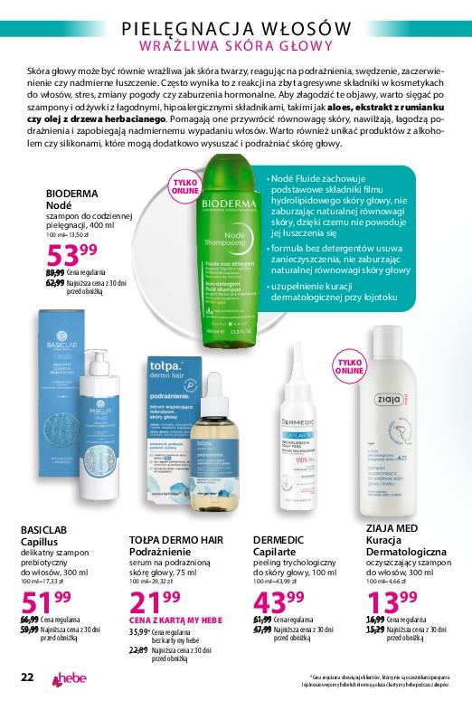 Gazetka promocyjna Hebe str. 22