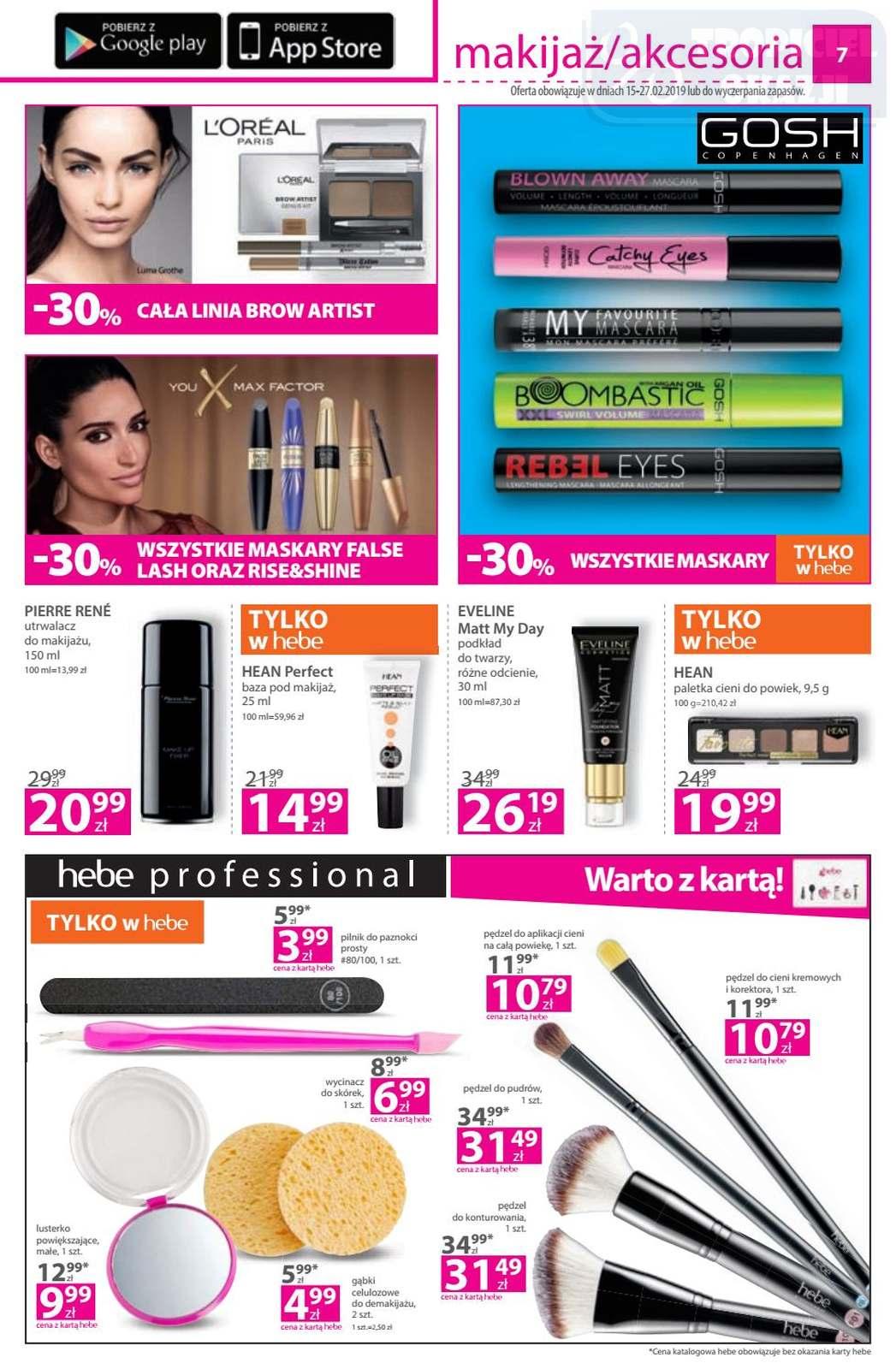 Gazetka promocyjna Hebe str. 7