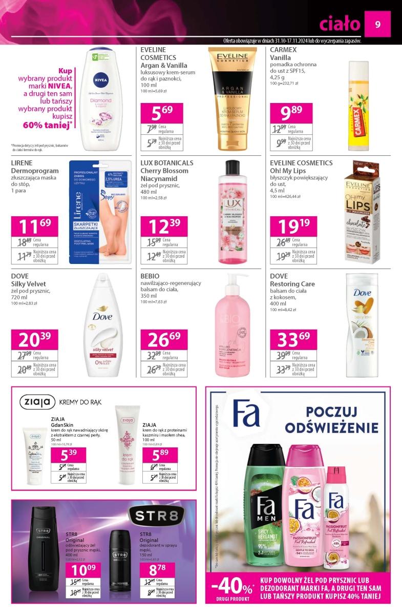 Gazetka promocyjna Hebe str. 9
