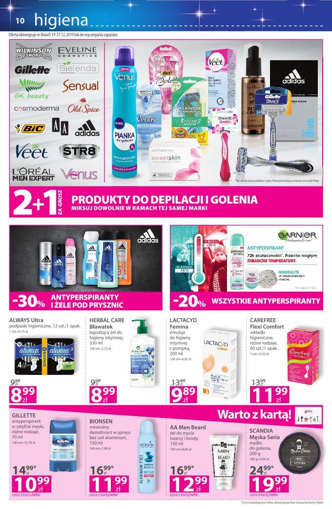 Gazetka promocyjna Hebe str. 10