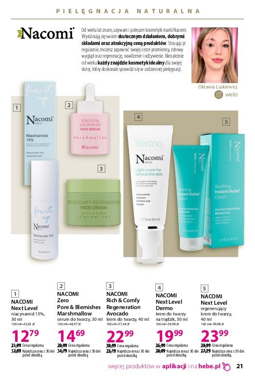 Gazetka promocyjna Hebe str. 21
