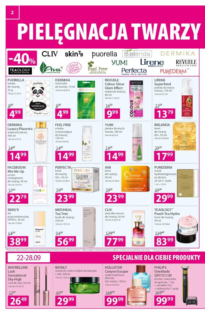 Gazetka promocyjna Hebe str. 2