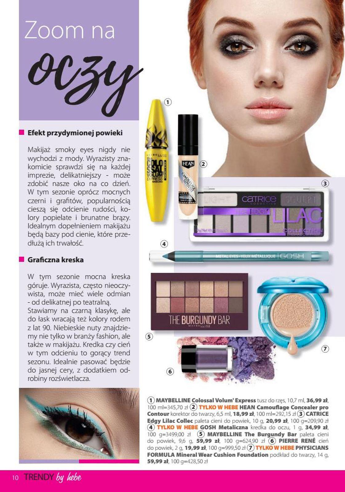 Gazetka promocyjna Hebe str. 10