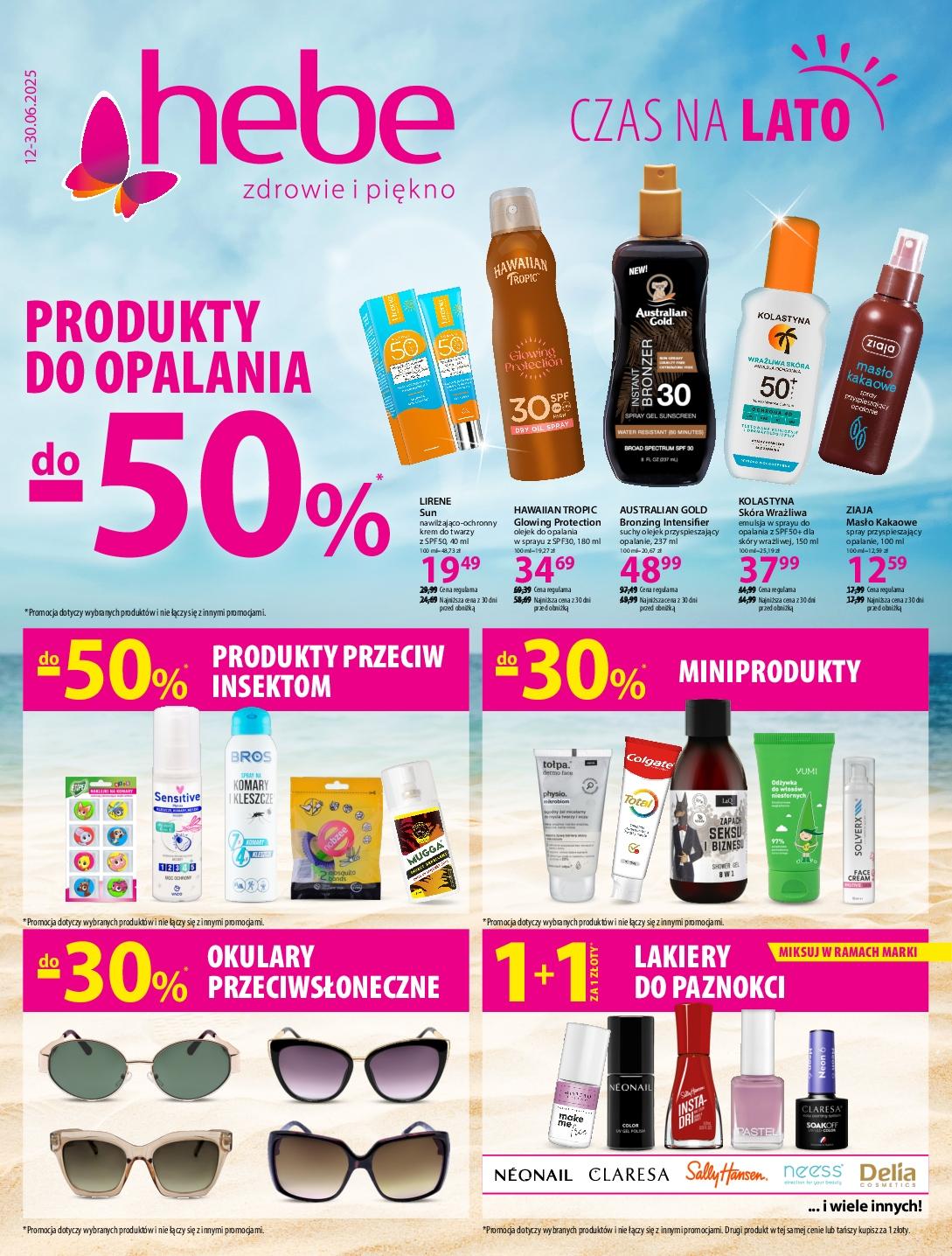 Gazetka promocyjna Hebe str. 1