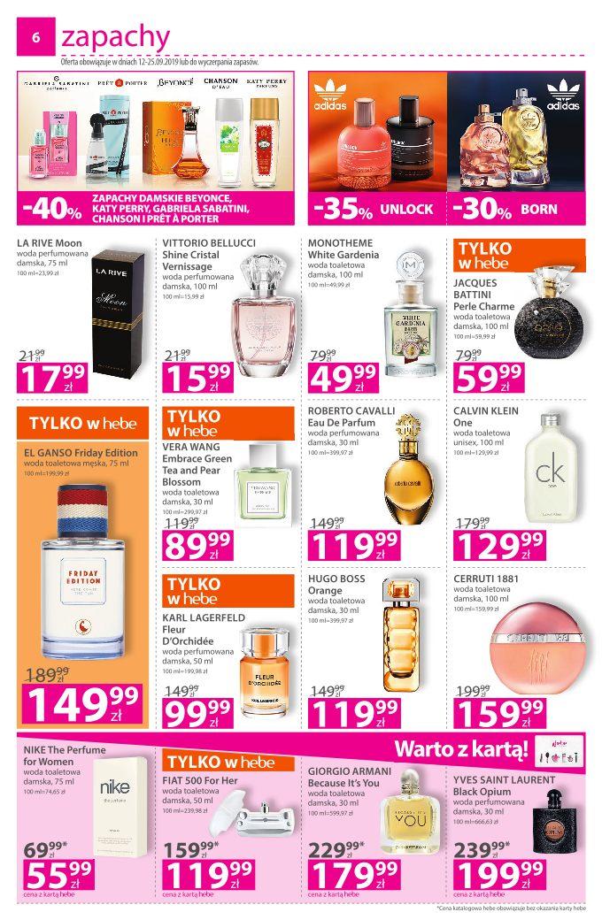Gazetka promocyjna Hebe str. 6