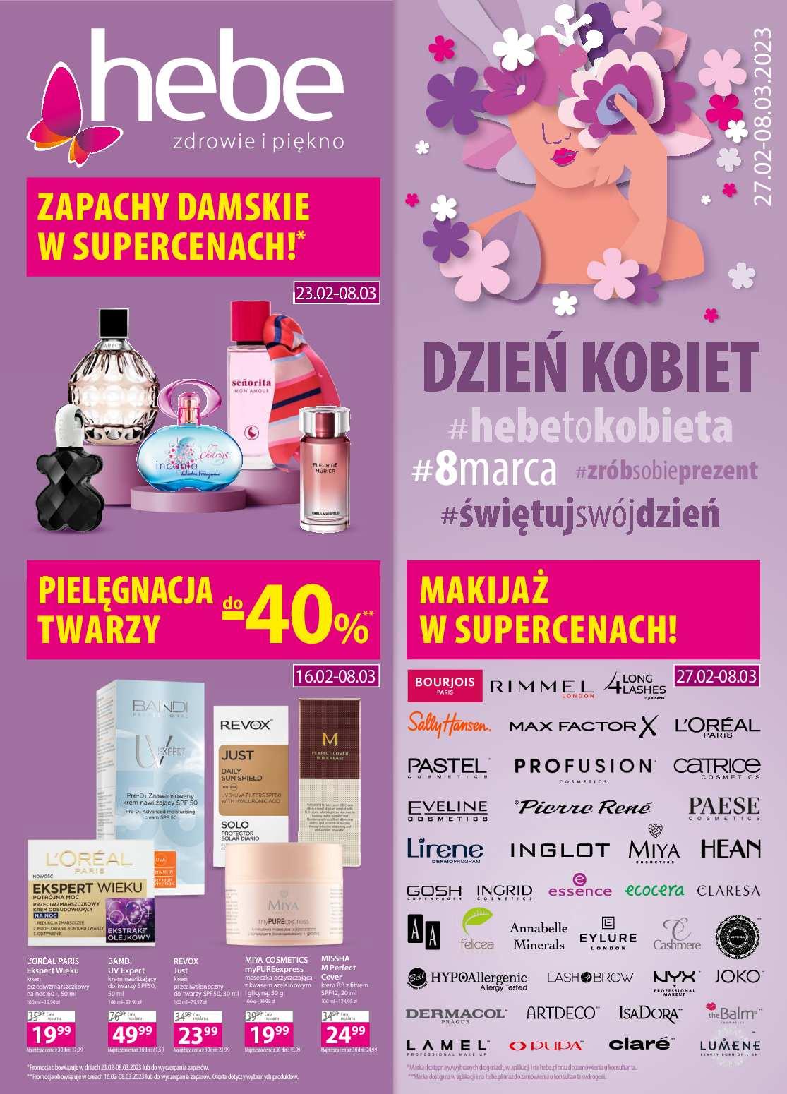 Gazetka promocyjna Hebe str. 1