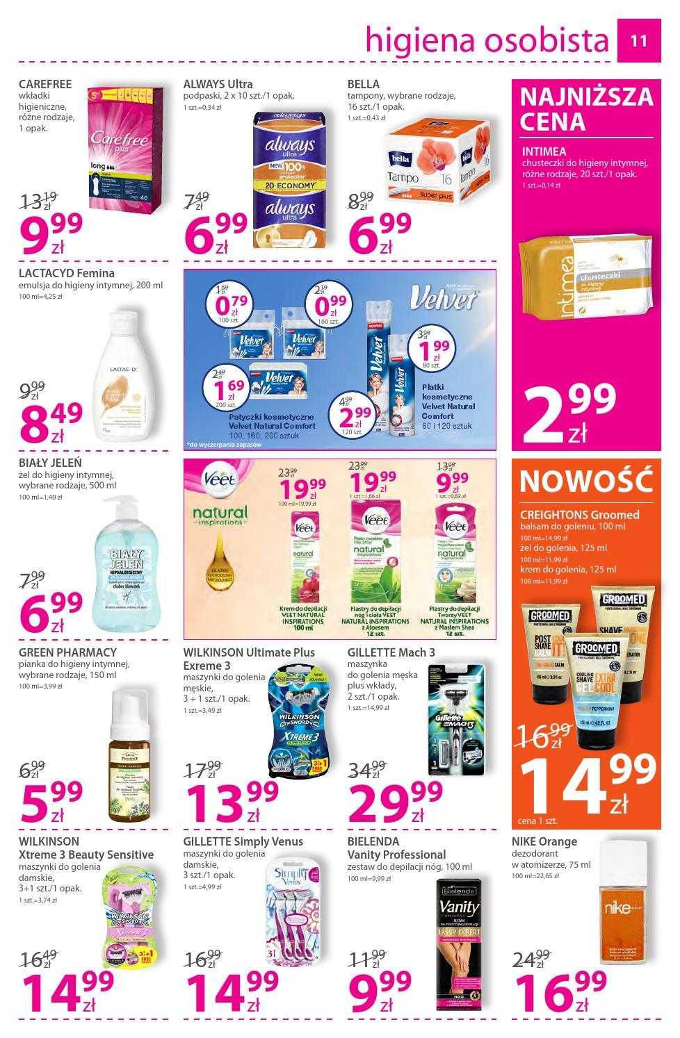 Gazetka promocyjna Hebe str. 11